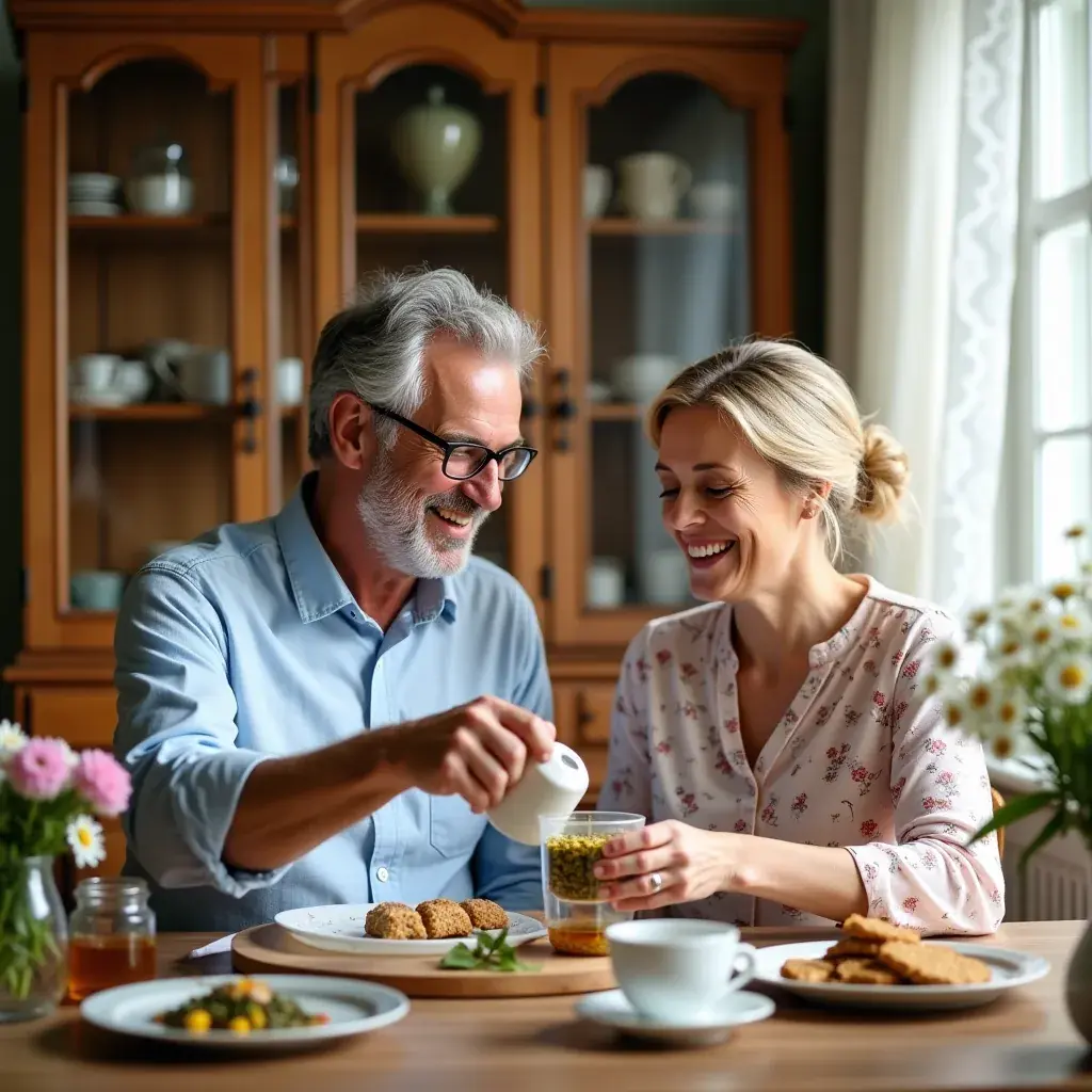 Gros plan sur des feuilles de thé vert, évoquant la santé cardiaque
